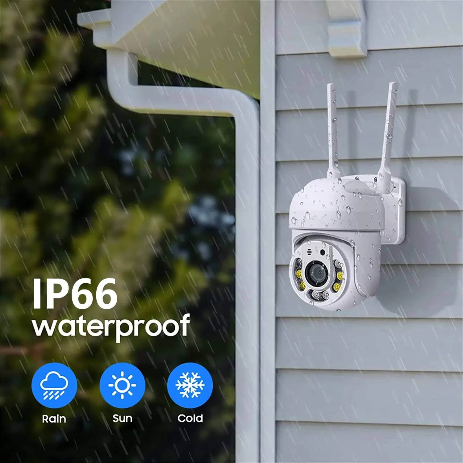 8MP WIFI-bewakingscamera Draadloze IP-camera's voor buiten Auto Tracking Kleur Nachtzicht 8X digitale zoom CCTV-beveiligingsmonitor