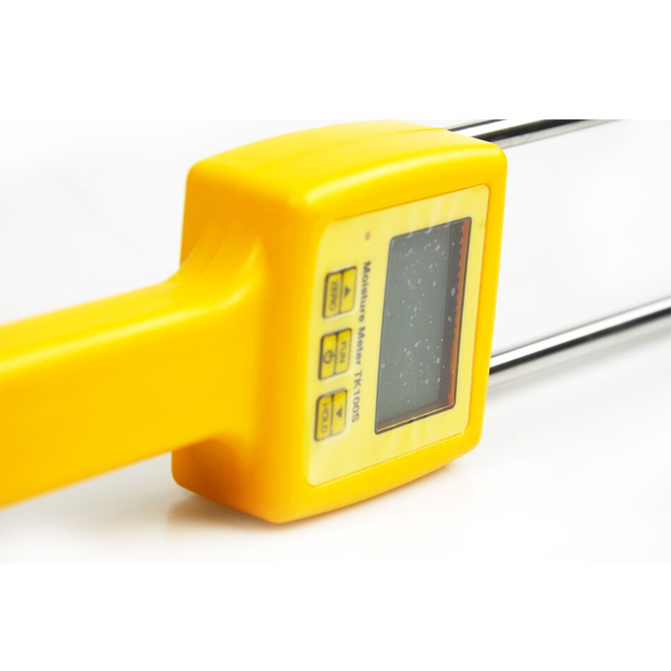 TK100S Digital Portable Moisture Analyzer Tester Meter Food Corn Wheat Rice Bean Wheat Flour Grain Temperature Humidity Analyzer
