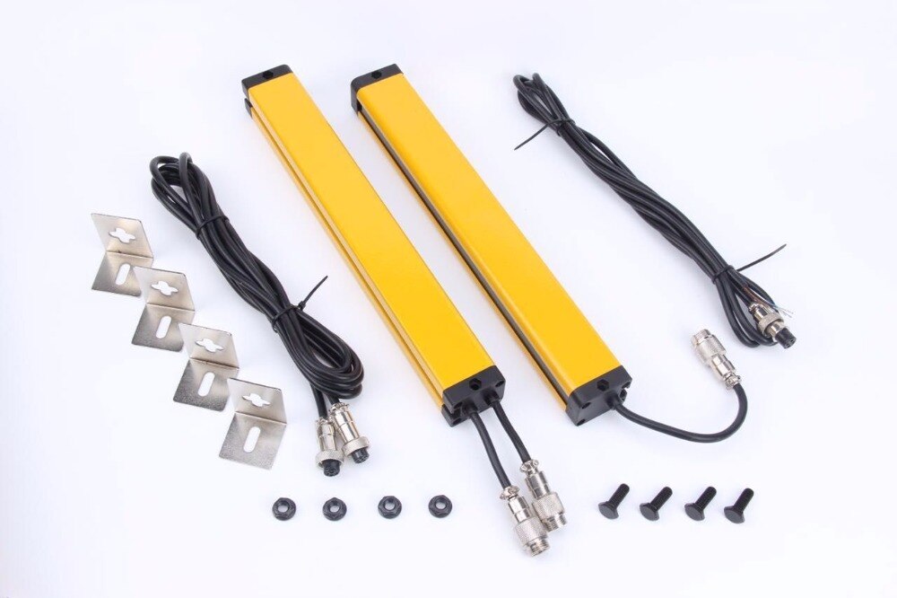 CHOAN GM2006T 20MM 6 Beams Safety Light Curtain Sensor Switch Infrared Area Grating Security Photoelectric Machine Protector