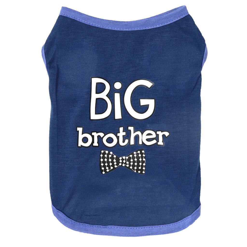 Vêtements chauds d'hiver pour animaux de compagnie, chemise avec lettres, peinture, polaire, chiot, chat: BLUE / XL