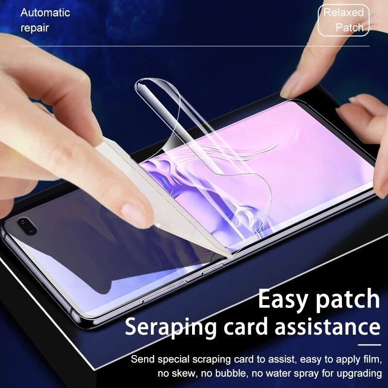 4Pcs Hydrogel Film Screen Protector For Samsung Galaxy S10 S20 S21 S22 Plus S23 Ultra FE Screen Protector For Note 20 8 9 10