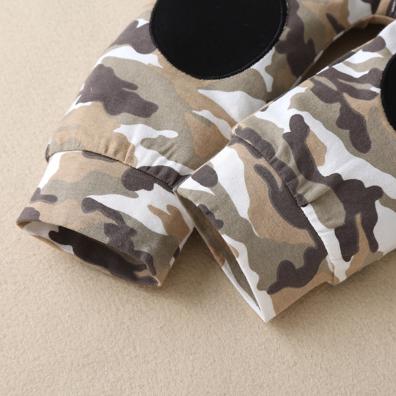 0-18Months Brave Jongen Kleding Baby Baby Jongens Lange Mouw Camouflage Brief Romper Jumpsuit Kleding Baby Boy Romper Warm M4
