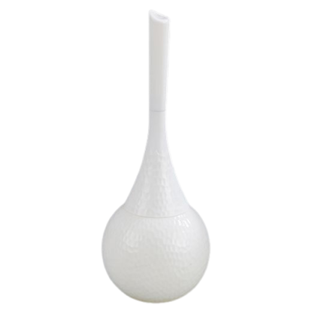 Light Luxury Toilet Brush Set Exquisite Detachable Head Long Handle Toilet Brush Standing Base Retro: Chocolate