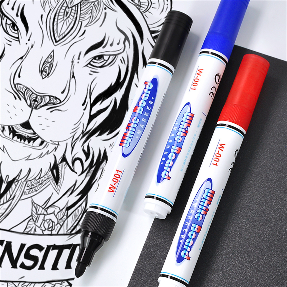 Whiteboard-Marker, Marker, Stifte, Whiteboard-Stifte, löschbare, trocken abwischbare Stifte für Whiteboard-Marker