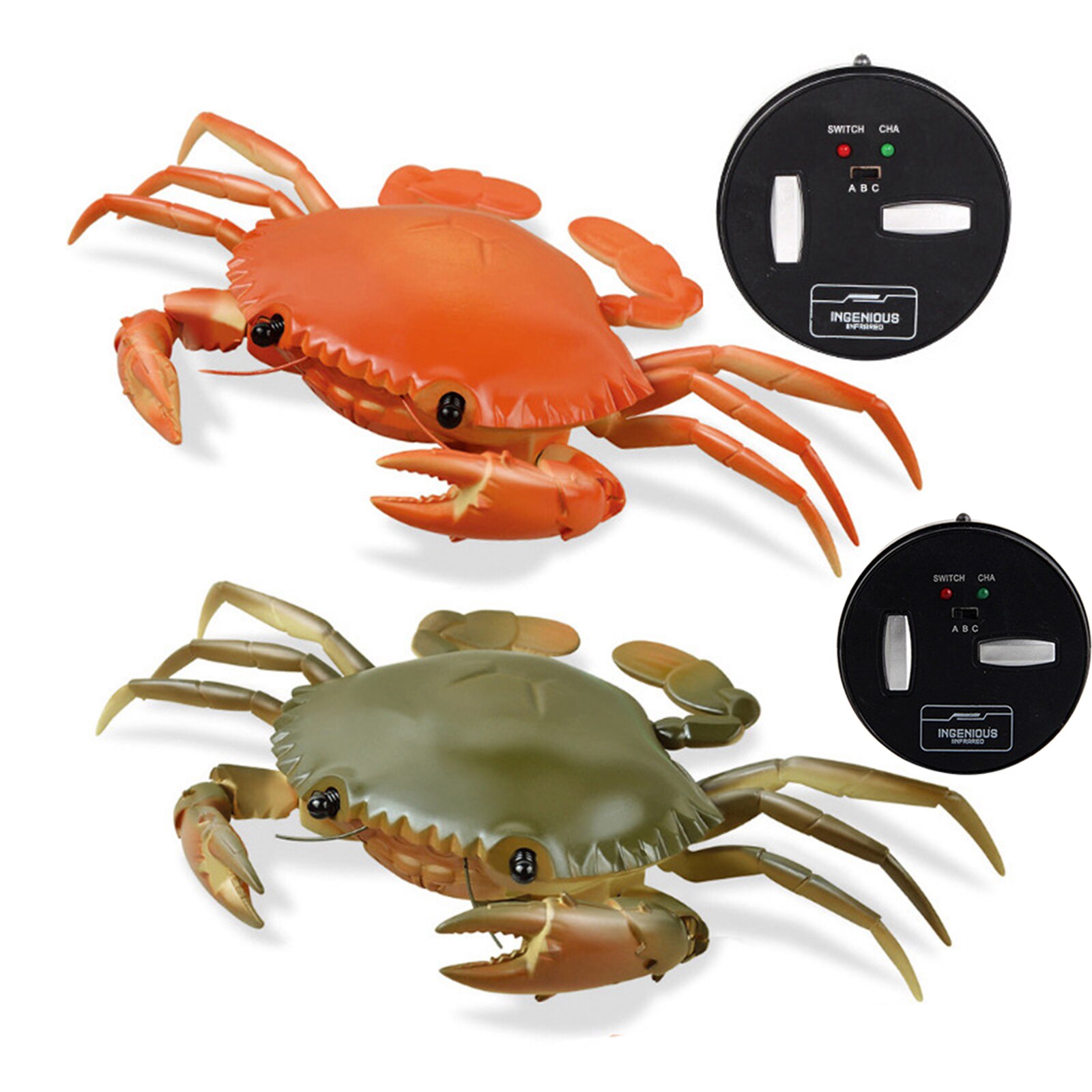 USB RC Model Toy Spoof Simulation Lifelike Interactive Remote Control Tricky Toys Halloween Props