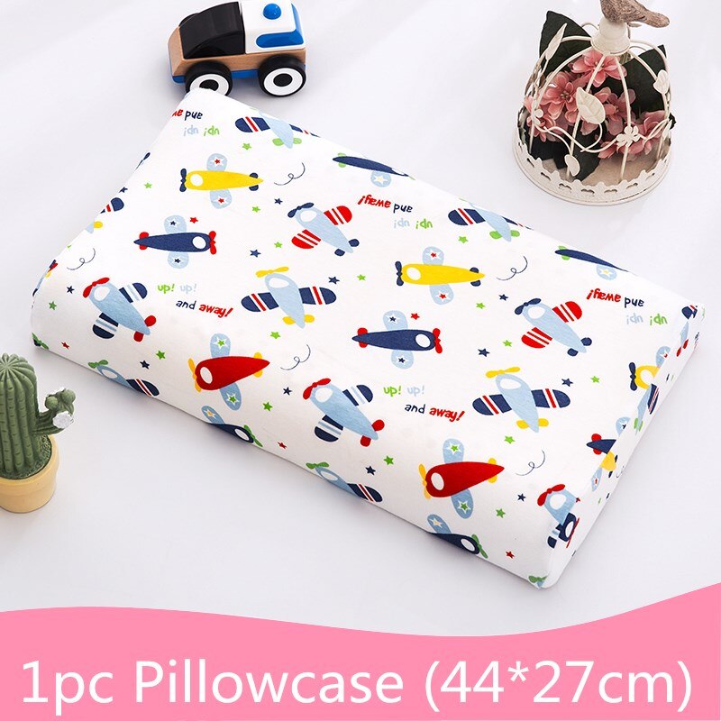 Rechthoek Gedrukt Pasgeborenen Kussensloop Cartoon Kinderen Kussensloop Voor Jongens Meisjes Anti-Vuile Baby Kussensloop Kinderen Kussensloop: A 1PC Pillowcase