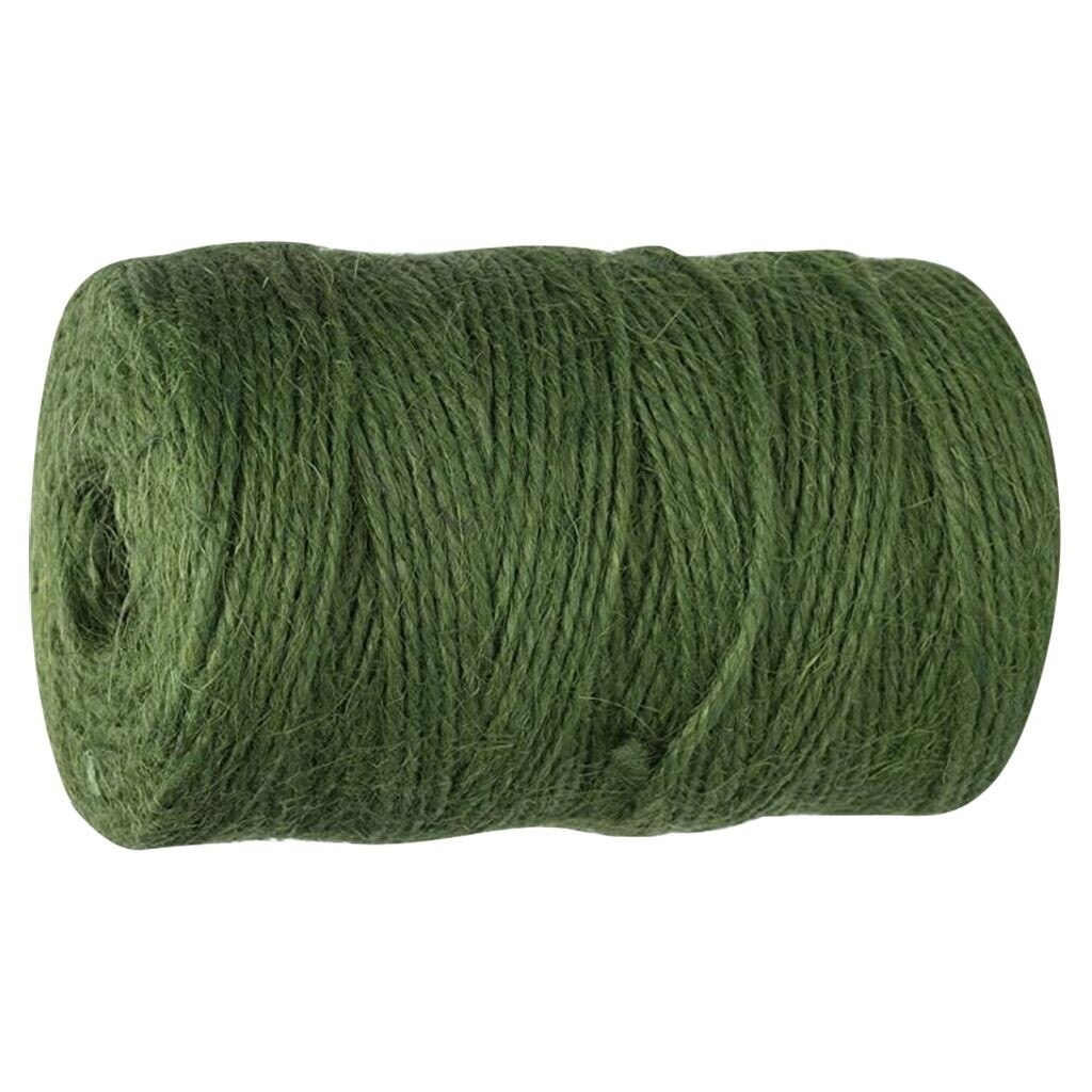 Rope 300 Feet Natural Jute String Packing String Weave DIY Decoration Rope Cords For Handmade Decorative Craft Thread: A