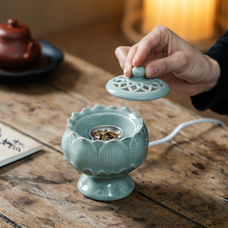 Tradycyjny elektryczny kadzielnik o wysokiej temperaturze, może palić na sucho 520 stopnie, ceramiczny przedmiot dekoracyjny do użytku domowego w herbaciarniach