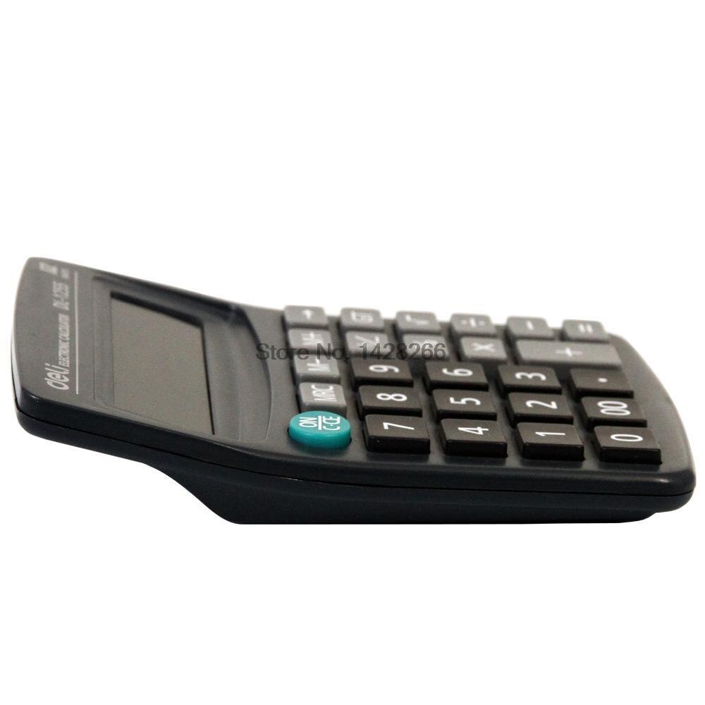 Financial Calculator Deli 1255 Desktop office dedicated calculator 12 large-screen display computer