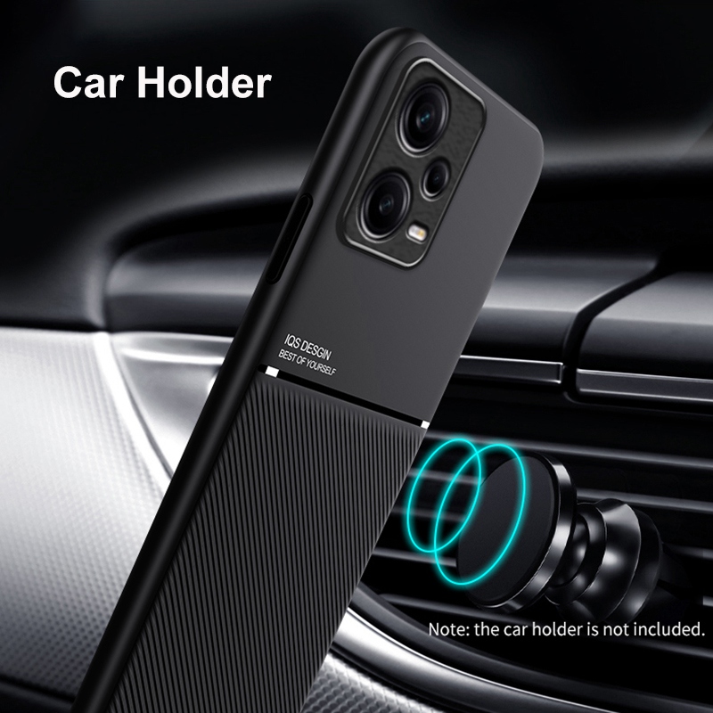 Capa de couro magnética para xiaomi redmi note 12 4g 12 pro plus 5g capa de proteção de silicone de luxo para redmi note 12 turbo