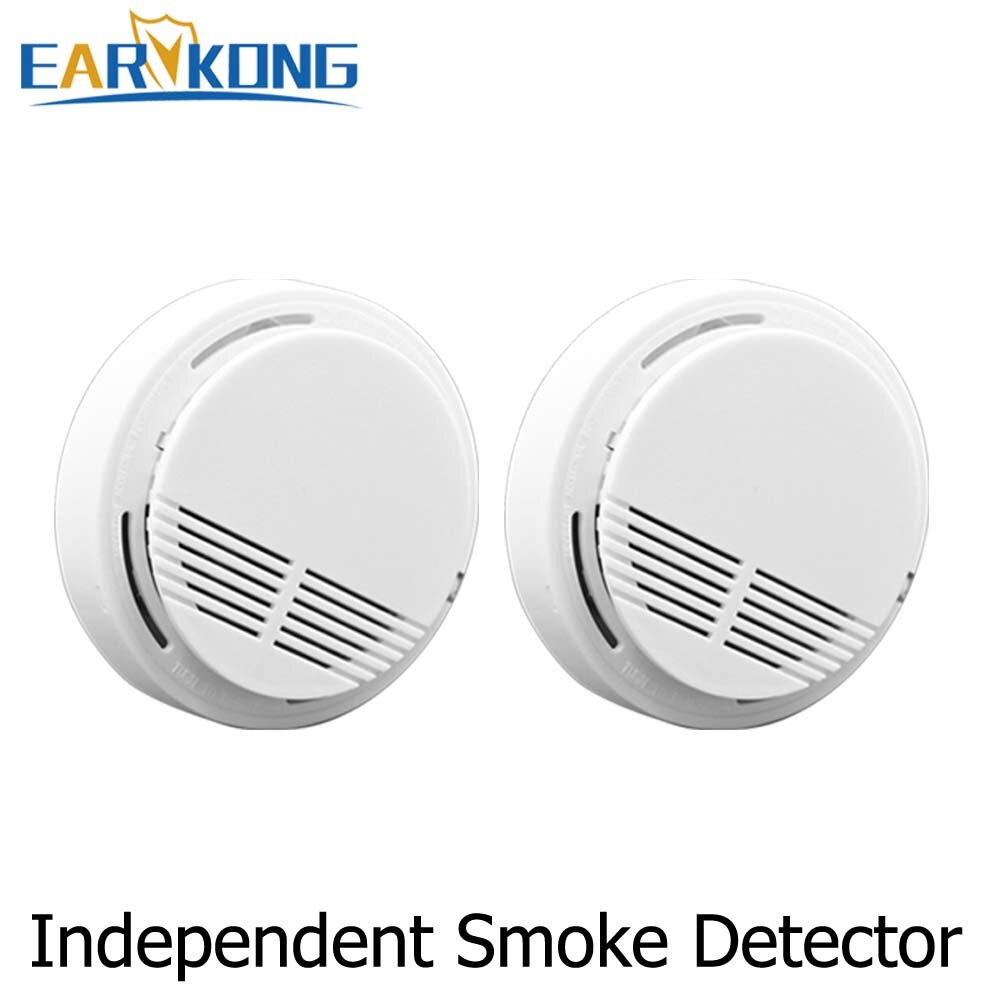 independent Smoke detector, When detect enough smoke, it will beep alarm,