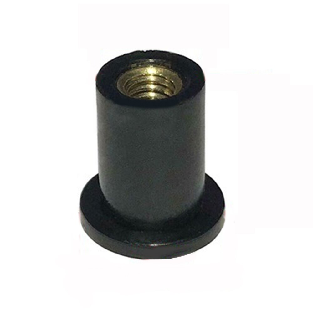 10 Stks Rubber Wellnut M4/M5/M6 Metrische Motorfiets Voorruit Goed Moer Voor Diverse Merken