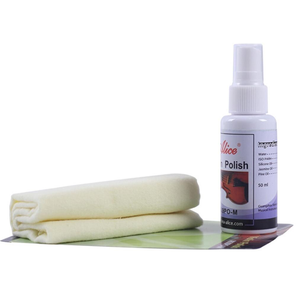 60ML/50ML Guitar Oil Fretboard Fingerboard Nursing Lemon Oil + Cleaning Cloth Set Universal Guitar Ukulele Care Accessories: D