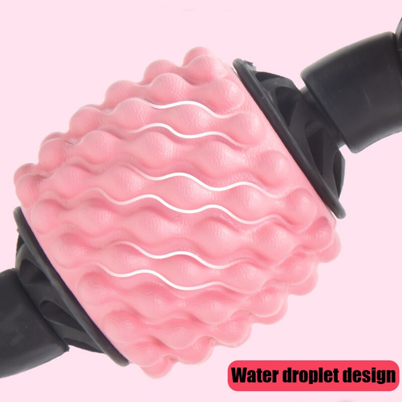 A Type Of Indoor U-shaped Point Massage Roller, Used For Arm, Leg, Neck And Muscle Tissue Fitness Gym Yoga Pilates 4 Rounds