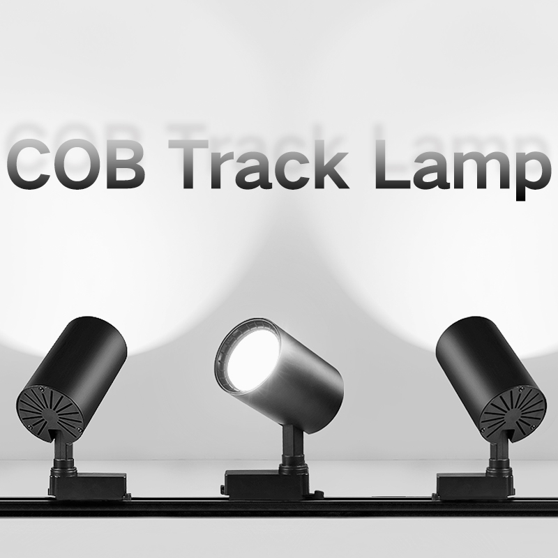 1 stks LED Spoor Licht 18 w COB Rail Spots Lamp Leds Tracking Armatuur Spot Lights Lamp voor Winkel Winkel mall Tentoonstelling