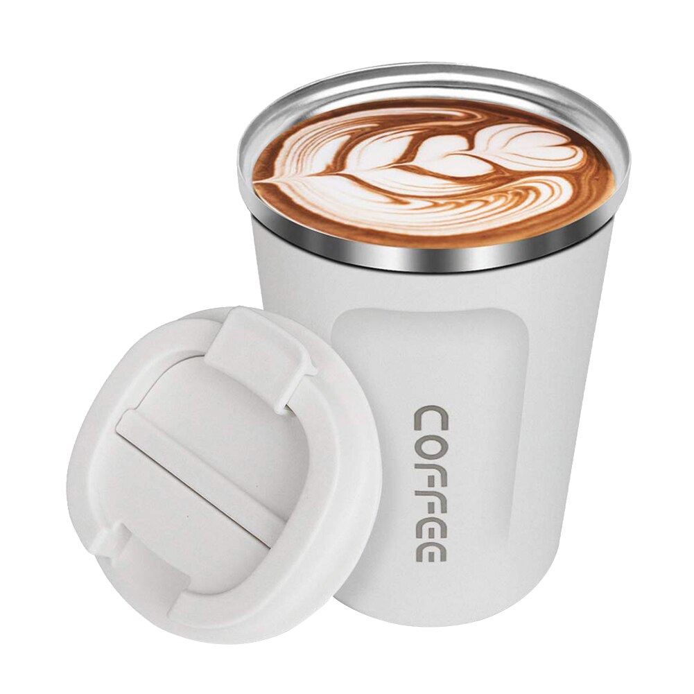 Reise Büro Auto Edelstahl Thermische Vakuum Kaffee Becher Milch Tasse mit Deckel Термокружка Домашний декор