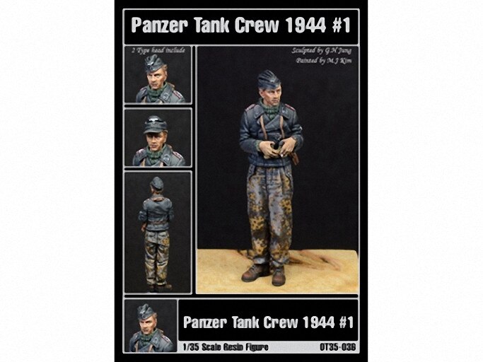 1:35 Resin kit Panzer tank 2