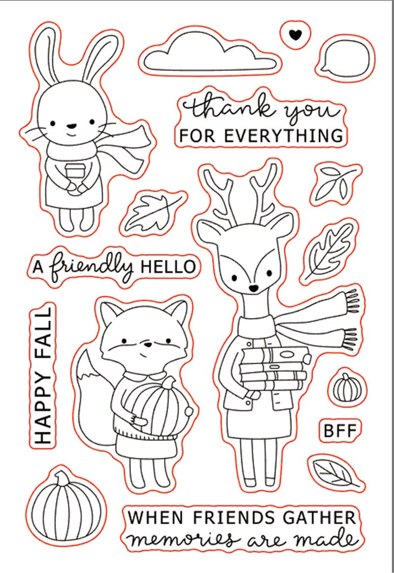 Schmetterling Silikon Stempel/Siegel Für DIY Scrapbooking