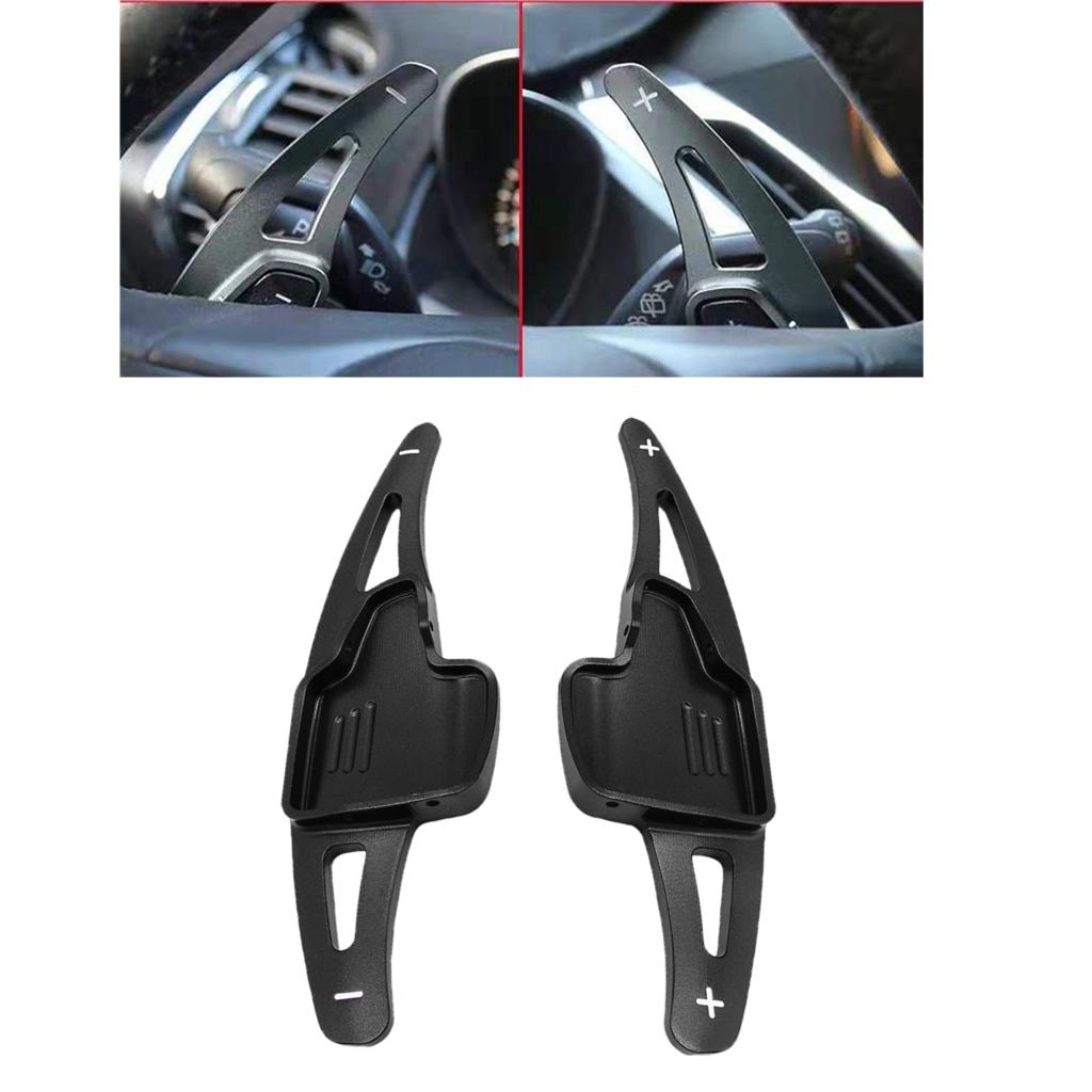 2Pcs Shifter Extension for Ford Escape (Left+Right,Black),Easy installation