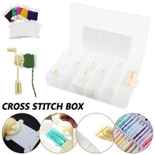 DIY Embroidery Cross Stitch Tool Set Sewing Tools Accessories Embroidery Floss Organizer Cross-Stitch Thread Sewing Kit