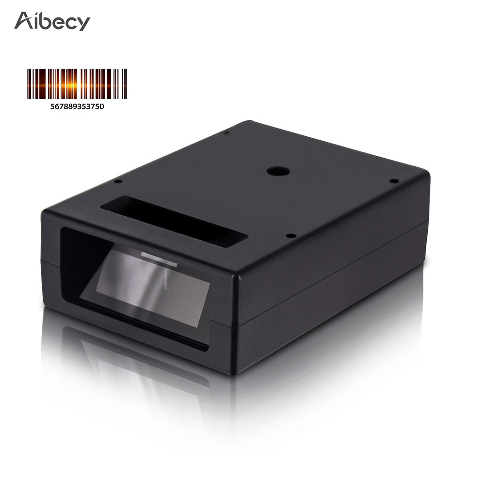 Aibecy mini embedded barcodescanner zelfinductie eendimensionale (1d)  barcodelezermodule scanner usb-aansluiting