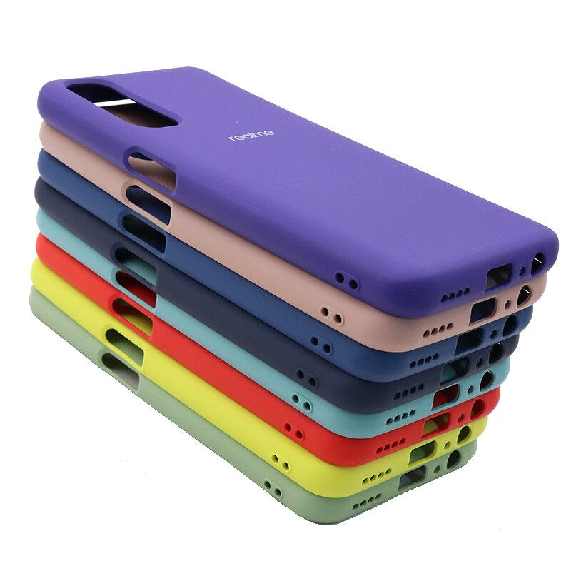 Stoßfeste schutzhülle aus flüssigsilikon für realme 7 Profi, passend für oppo realme 7 Profi, realme 7 und 7 Profi
