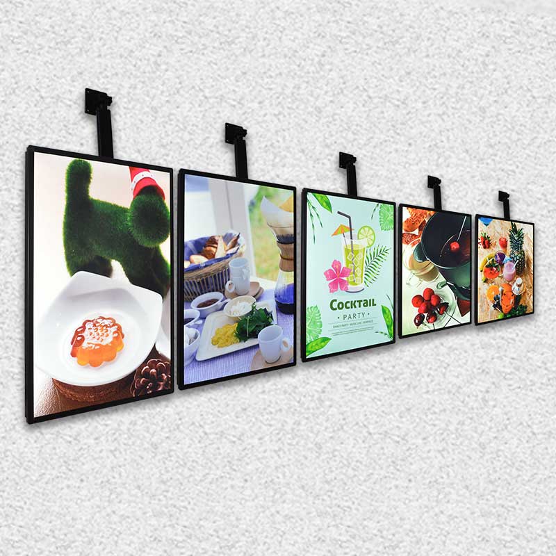 Subway restaurant coming led menu board restaurant wall menu