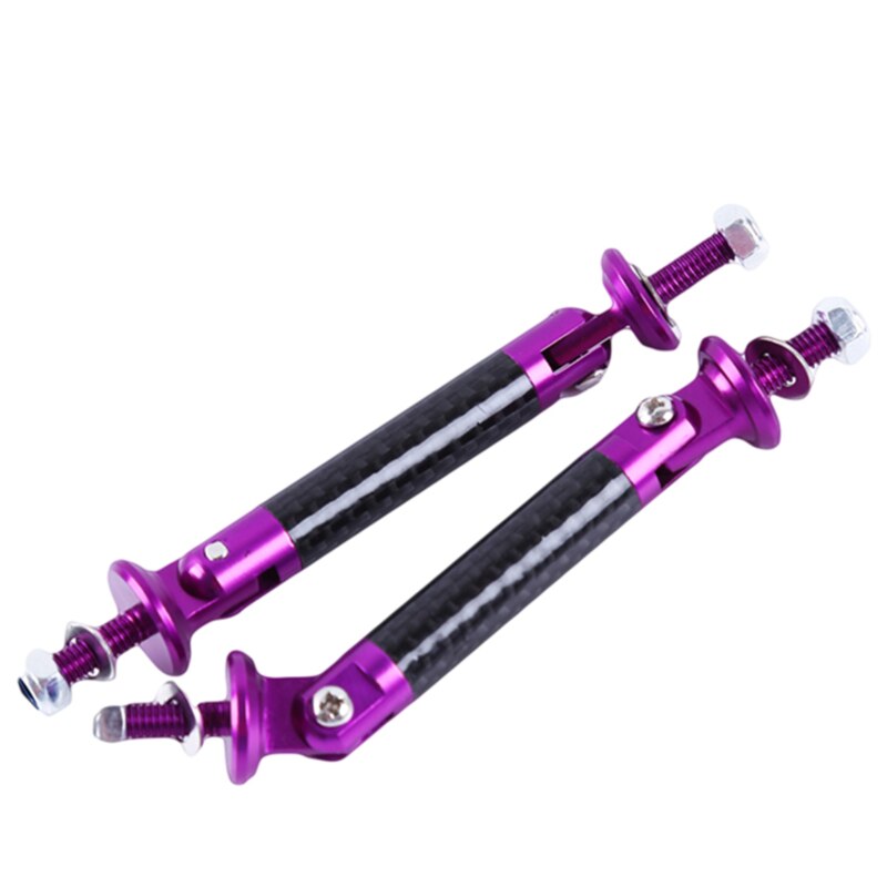 Uniwersalny regulowany 200MM wyścigi przedni spojler zderzaka rozdzielacz pręt rozpora spinka robić krawata Pomoc zestaw przedni zderzak: 4