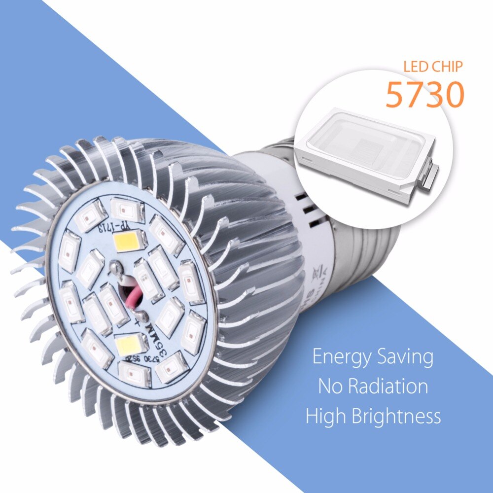 E27 LED Grow Ligth Full Spectrum LED Bulb Seedling 18W 28W Hydroponics LED Growth Light E14 Greenhouse Plant Lamp 220V Fitolamp