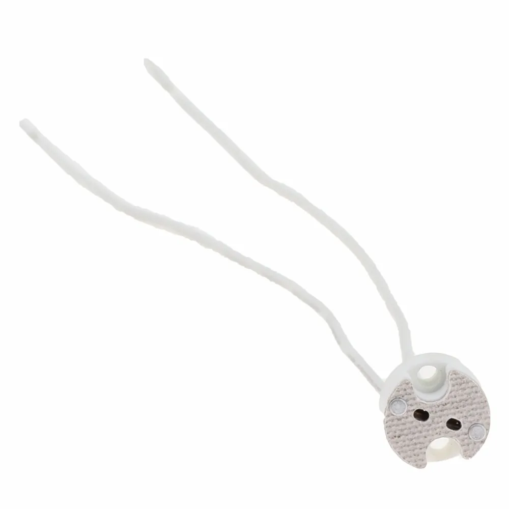 10/50 stk.  gu10 mr16- pæreholdersokkeladapter med silikonkontakt for led-halogenlys