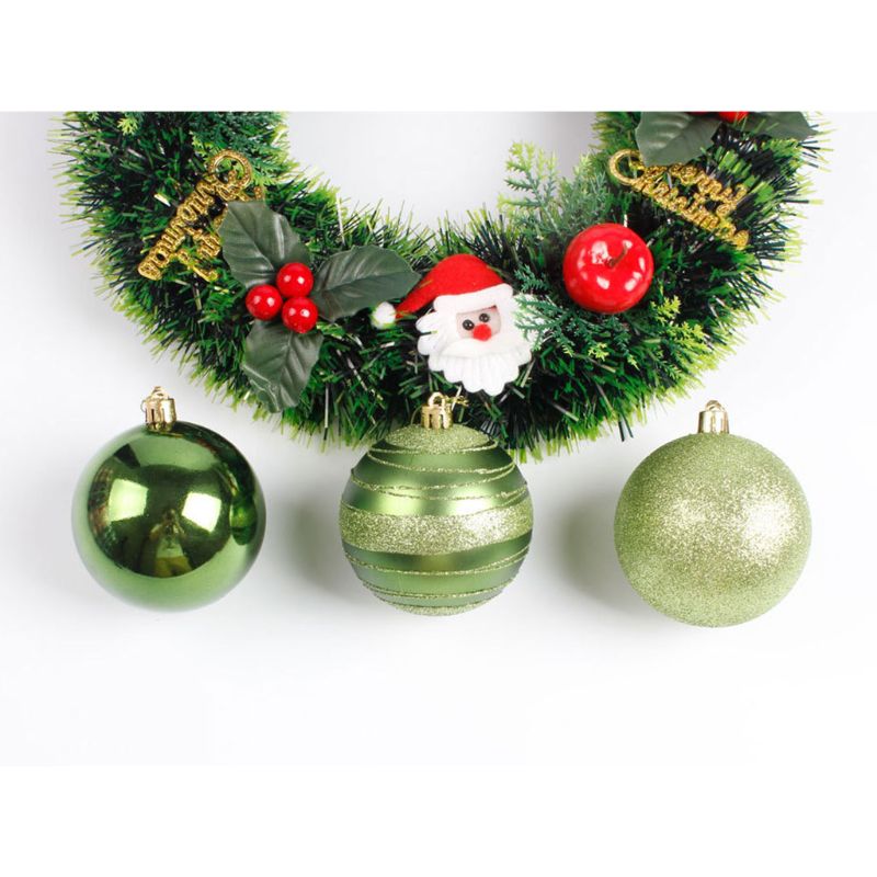 12 Pcs Shining Christmas Ball Small Shatterproof Christmas Tree Hanging Decorate