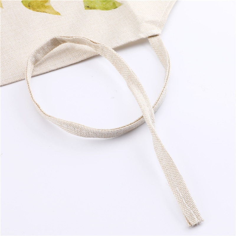 Music Note Kitchen Sleeveless Chef Aprons For Women Cotton Linen Bibs Household Cleaning Pinafore Home Cooking Apron 53*65cm