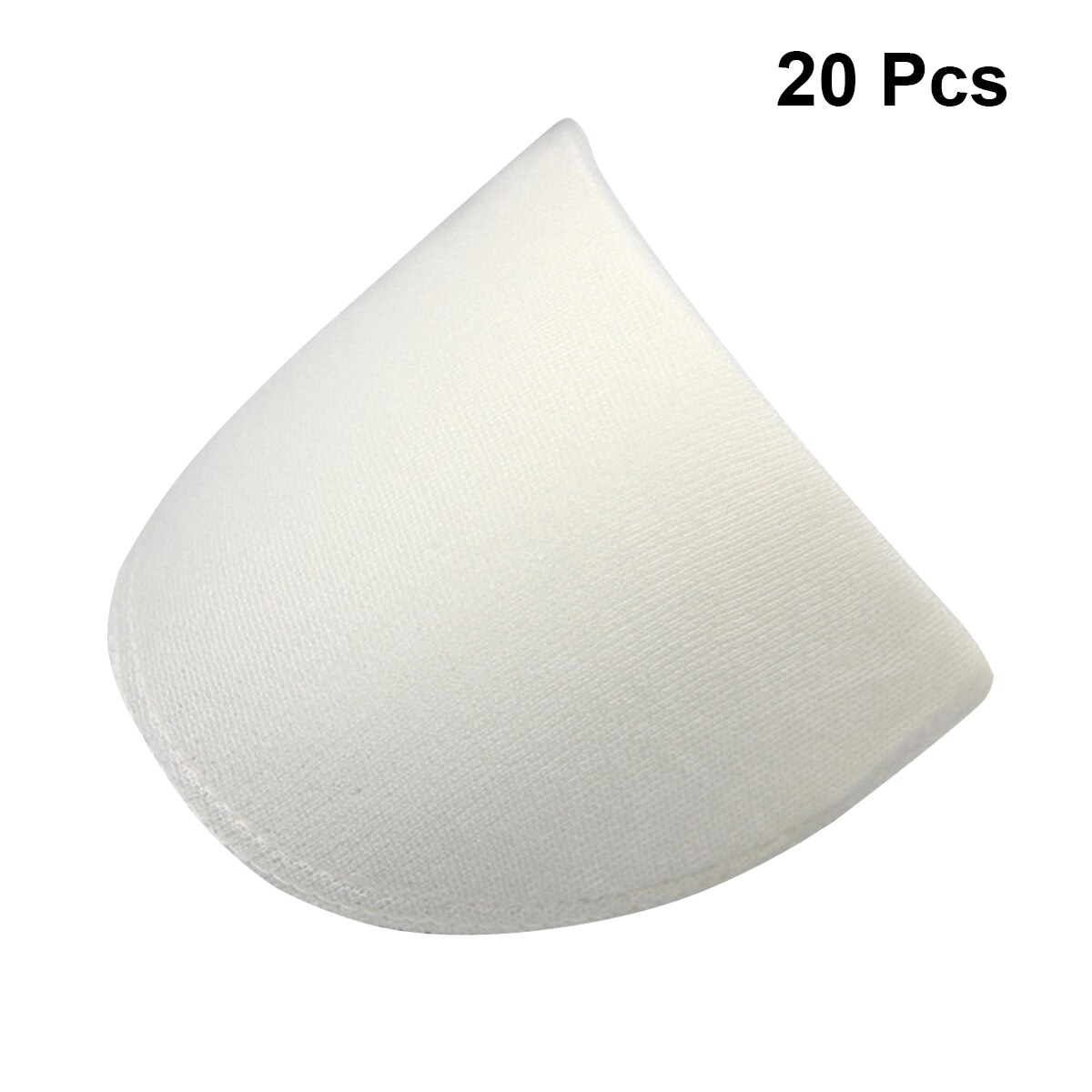 20 Pair Practical Shoulder Pads Convenient Sewing Sponge Pads Useful Shoulder Pad for Blazer Clothes (Black and White,