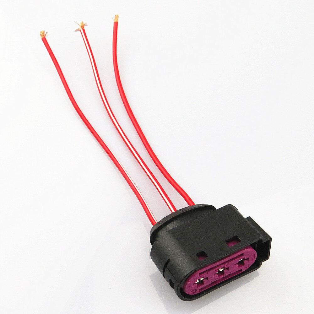SCJYRXS 1J0937773 1J0 937 773 Fuse Box 3 Pin Connector Plug Cable For VW Beetle Bora Golf MK4 A3 TT Octavia Seat Leon Toledo