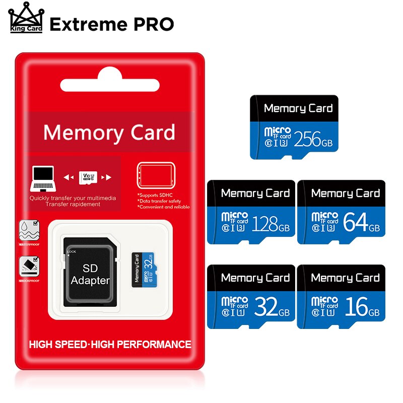 Micro memory card Micro SD card class10 TF card Microsd 128GB 64GB 32GB 16GB 8GB External Pen drive Flash memory disk for Phone