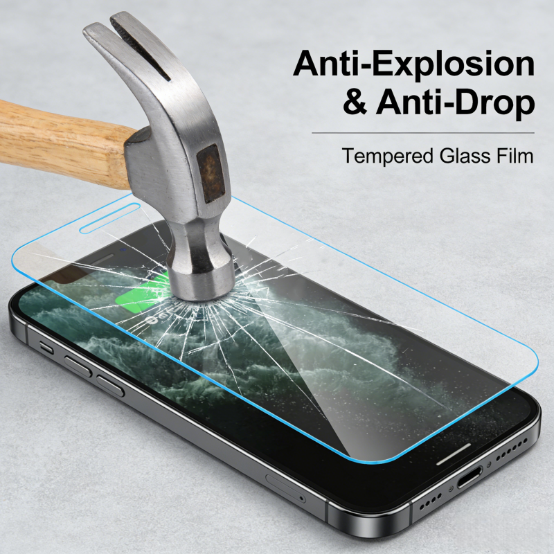 3PCS High-Definition Tempered Glass for iPhone 17 Glass Screen Protector