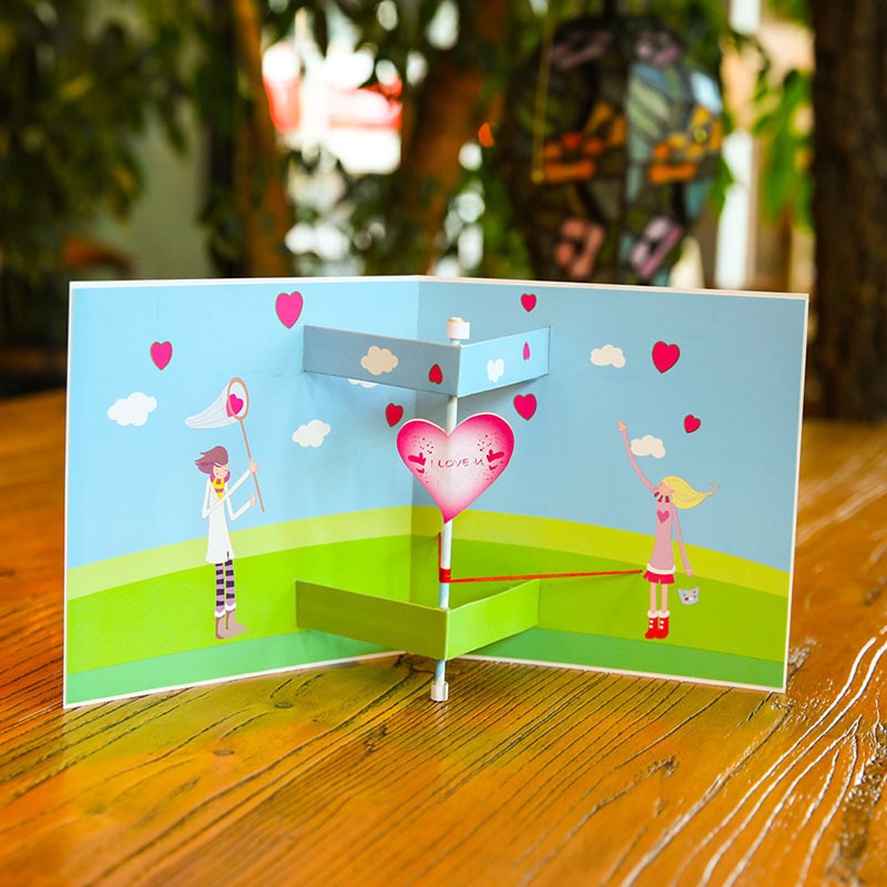Cartes de vœux d'invitation en papier | Découpées au Laser, cartes de vœux colorées pour mariage, petit ami ou petite amie, de pour la saint-valentin