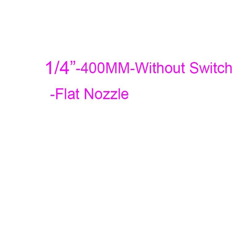 1/4" Flat Nozzle Lathe Cooling Tube Round Nozzle Plastic Flexible Water Oil Coolant Pipes Hoses for CNC Machine: TYPE F