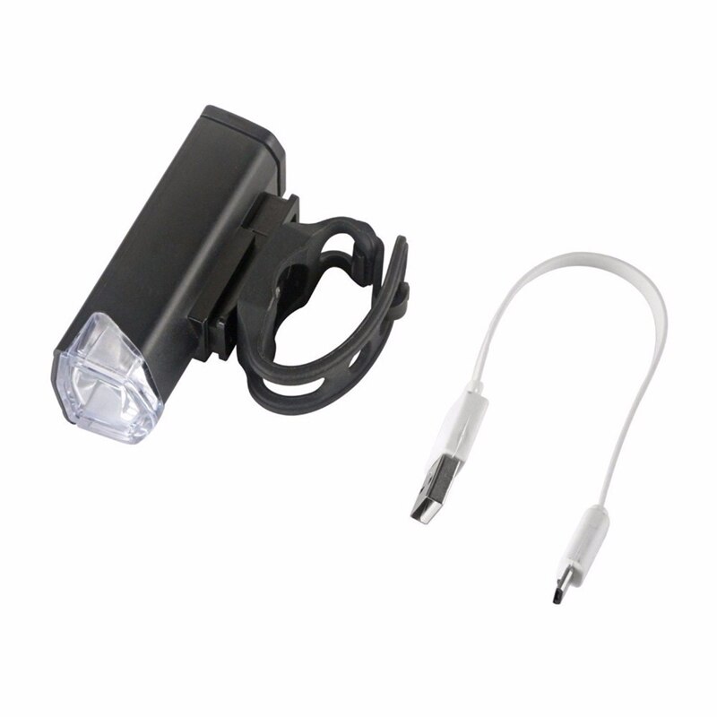 Bike Bicycle Light USB LED Rechargeable Set Mountain Cycle Front Back Headlight Lamp Flashlight