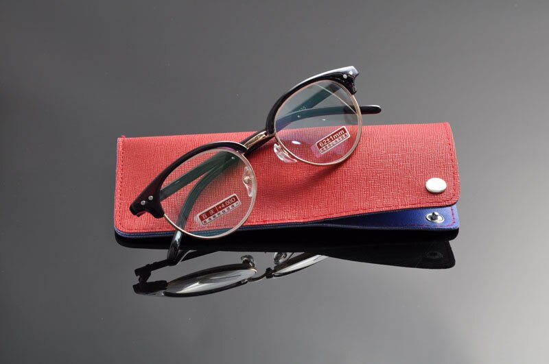 Fashionable reading glasses round metal frame glasses gafas de lectura lazy glasses occhiali da lettura EV1123