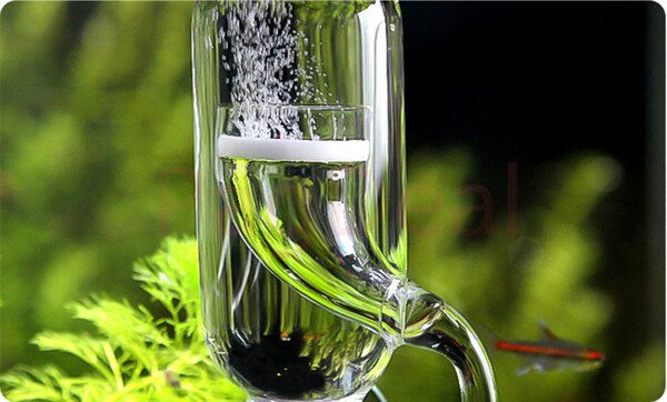 Glas Inline CO2 Verstuiver Diffuser Systeem 12/16 16/22 Aquatics Water Geplant Aquaria Fish Tanks CO2 Diffuser Reactor Injector