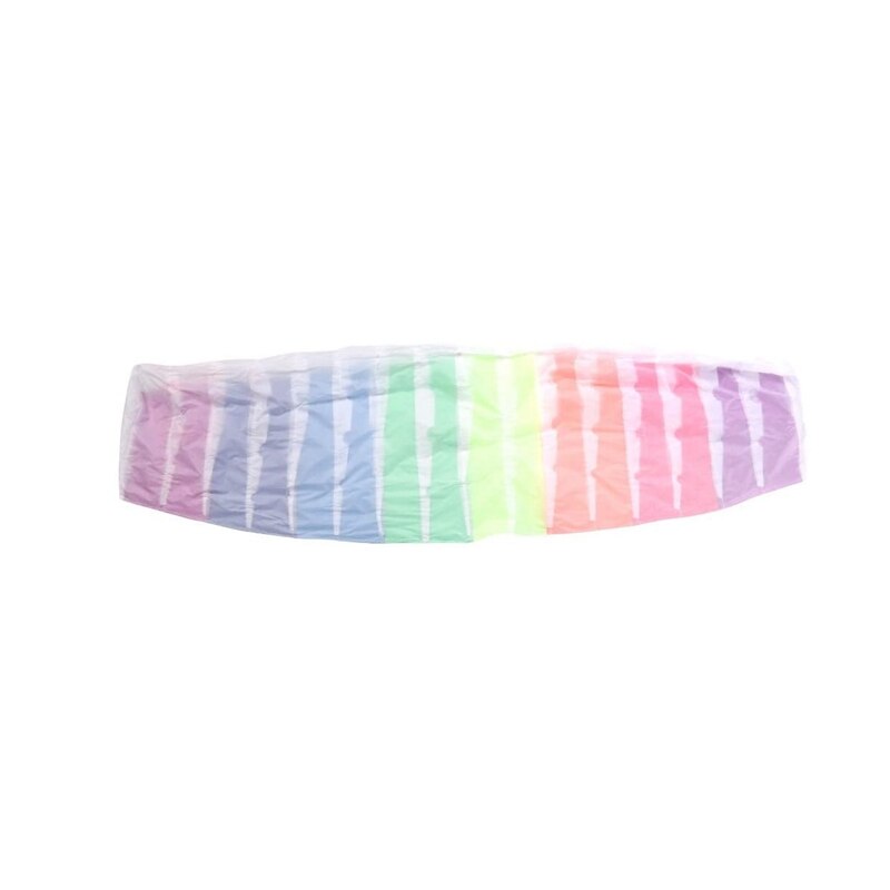 1.4m regenbogenfarbene, zweileinige stunt-drachen für outdoor-aktivitäten – ein tolles spielzeug.
