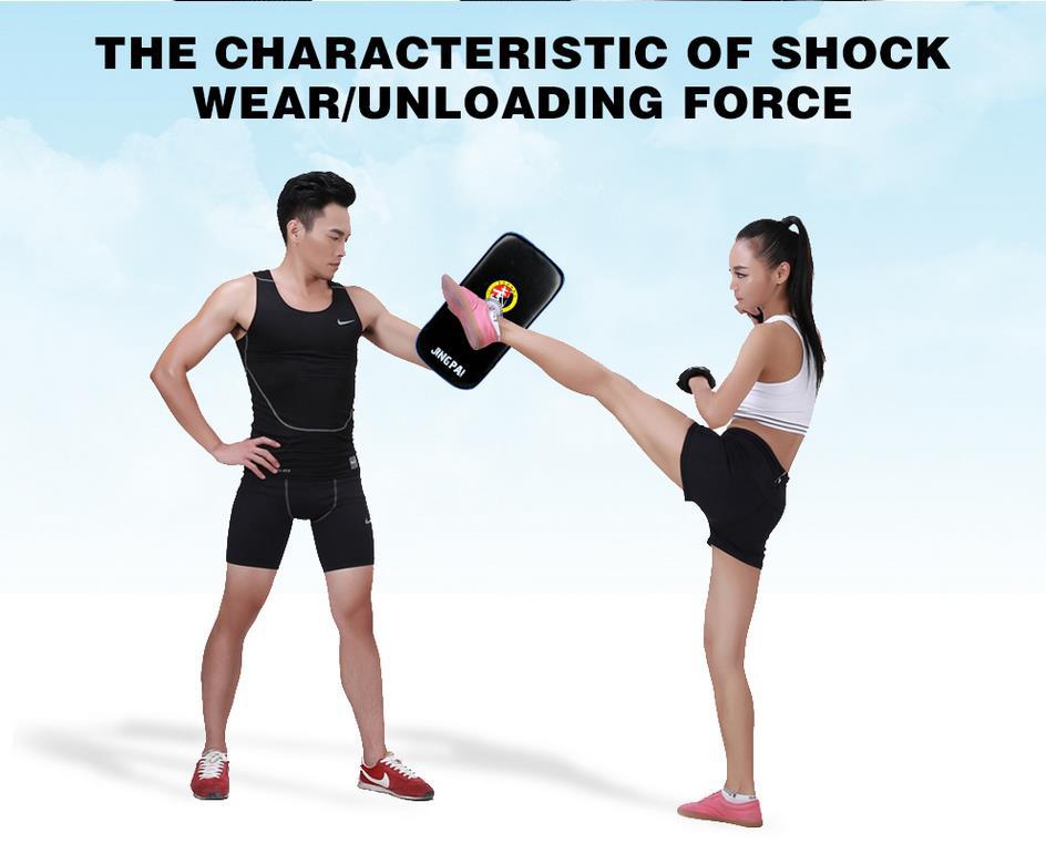 Saco de boxeo, almohadilla de arena para Fitness, Taekwondo, almohadilla para patadas a mano, equipo de entrenamiento de cuero PU, piezas de Fitness para objetivo de pie Muay Thai