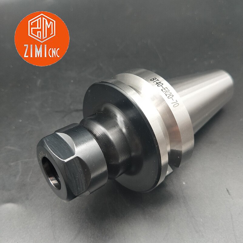 1pcs BT40-ER20-70L face milling cutter holder 70mm spring chuck for ER20 collet CNC lathe cutting tool milling machine