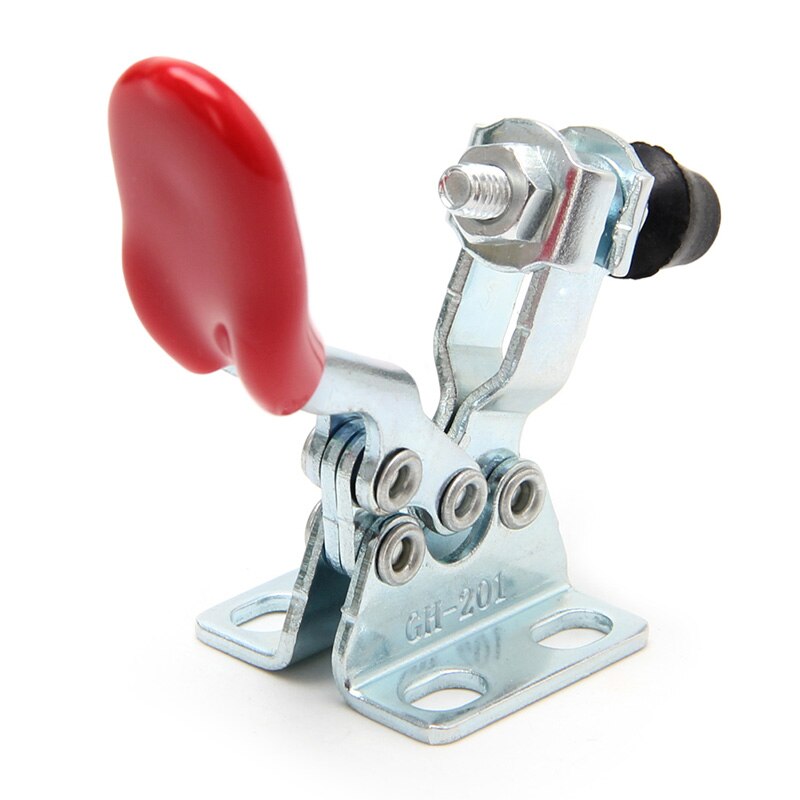 4Pcs Metal Horizontal Quick Release Hand Tool Toggle Clamp For Fixing Workpiece