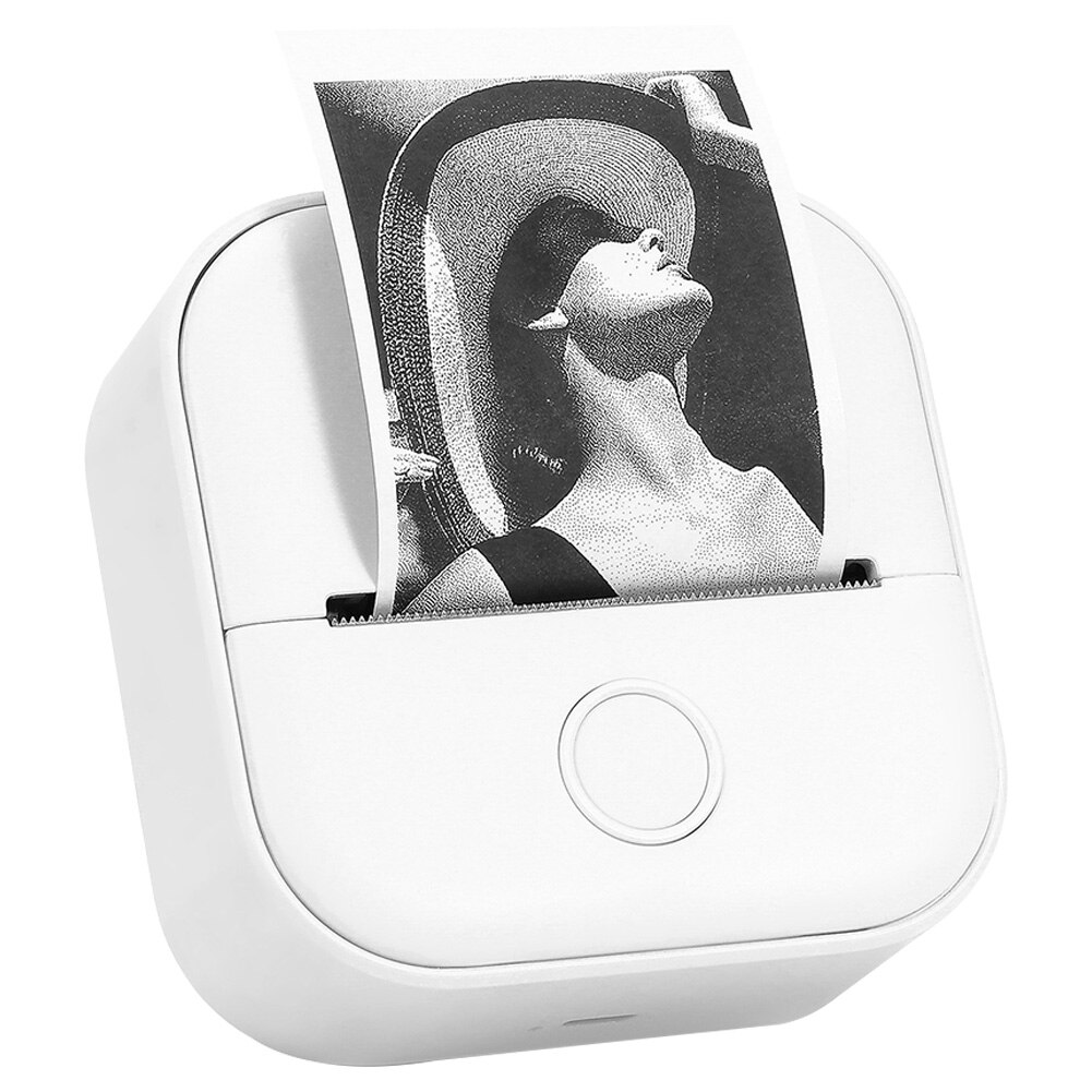 Tragbarer thermodrucker (203 dpi), kabellos, bluetooth-kompatibel, kompatibel mit android und ios, ideal für kinderpartys