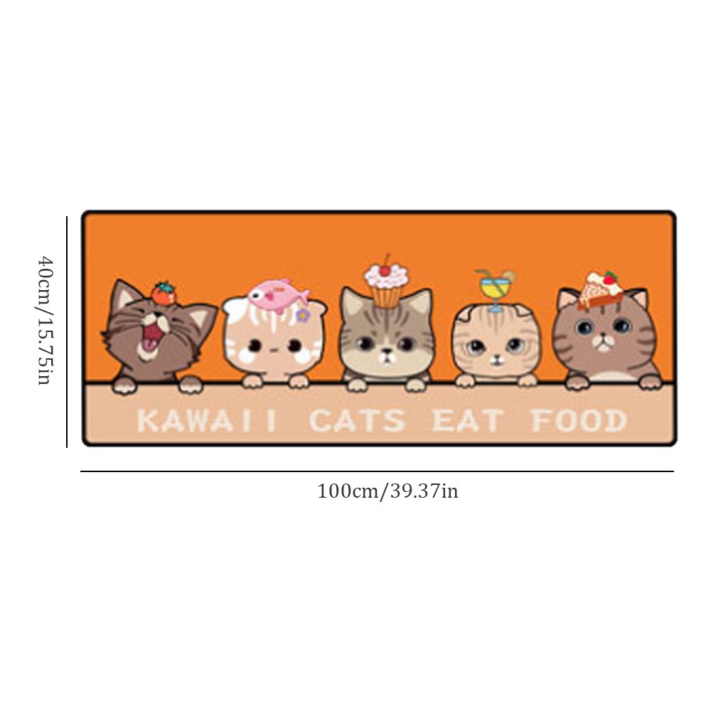 Keuken Tapijt Mat Wasbare Antislip Bad Vloer Tapijt Sticker Toegangsdeur Mat Woonkamer Nachtkastje Gebied Tapijt Hal tapijt Thuis: 01 M