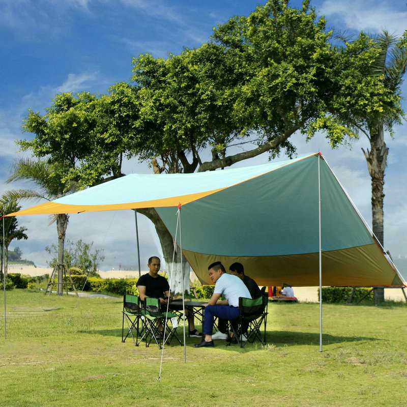 Camping Canopy Sun Shelter Party Tent Gazebo Camouflage Waterproof Garden Outdoor Marquee Awning Shade Beach Pop up big large
