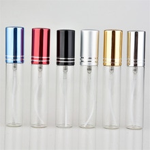 leer Klare Glas sprühen Flasche 10ml 15ml Parfüm Zerstäuber Flasche mit sprühen, nachfüllbar Leere Parfüm Flasche Feinen Nebel sprühen