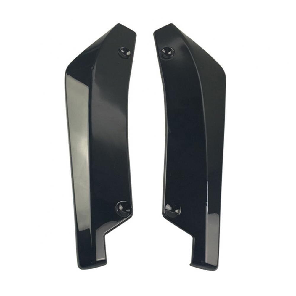 2Pcs Universal Car Rear Bumper Lip Spoiler Diffuser Splitter Scratch Protector Auto Accessoires Exterieur Onderdelen